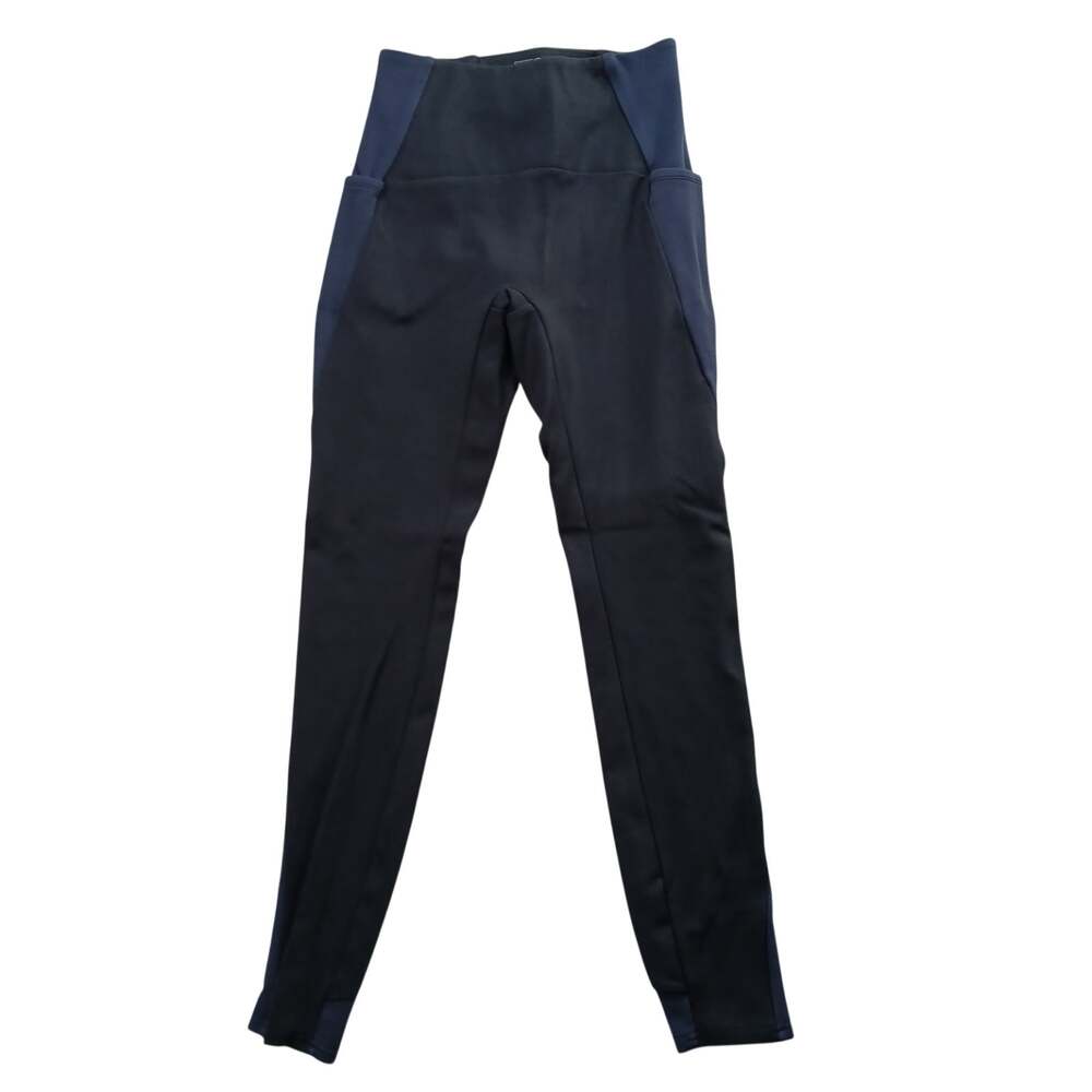 G by Giuliana Womens XXS Navy Black High Waist Colorblock Leggings Pants